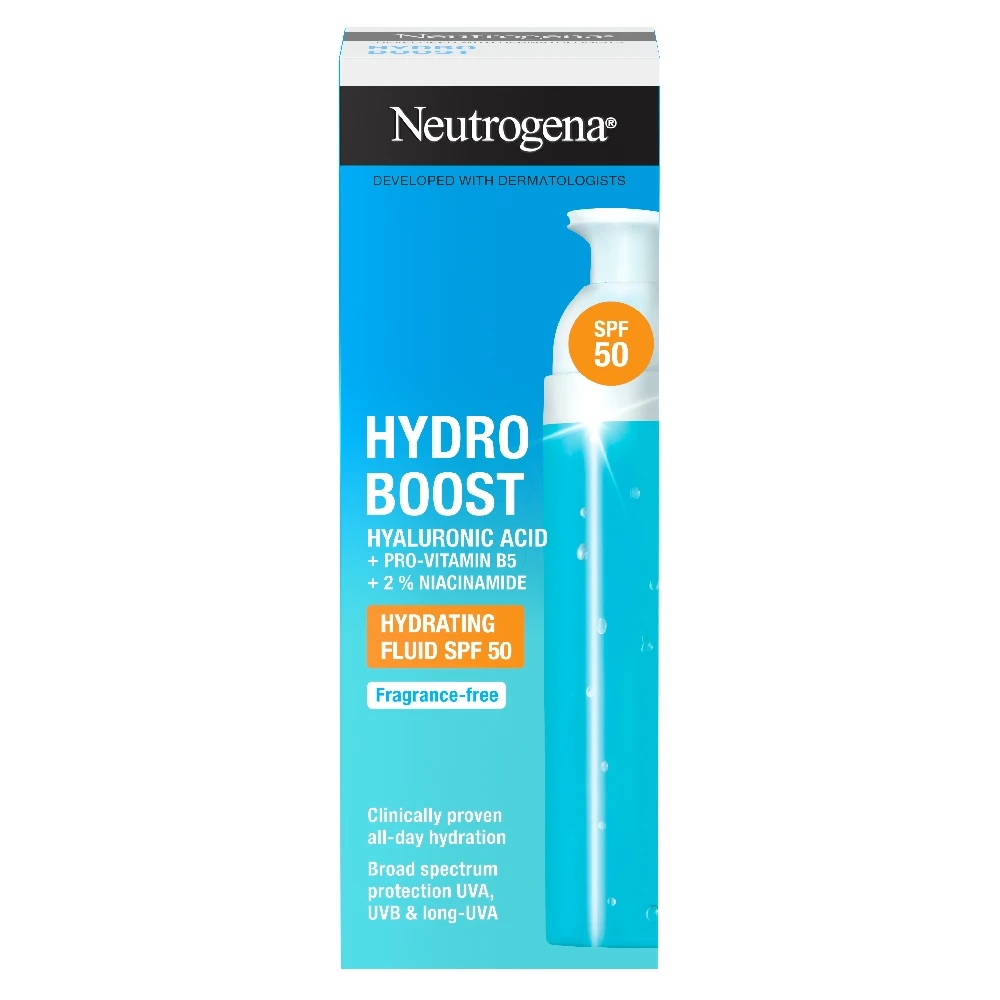 Neutrogena Hydro Boost, vlažilni fluid za obraz - ZF50 (50 ml)