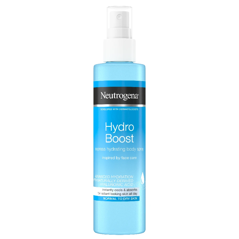 Neutrogena Hydro Boost, vlažilno pršilo za telo (200 ml)