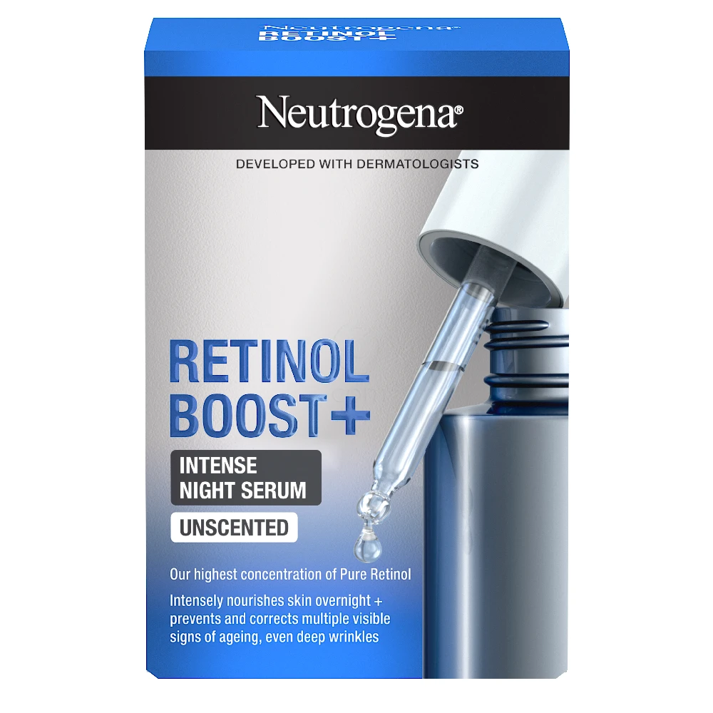 Neutrogena Retinol Boost+, intenzivni nočni serum (30 ml)