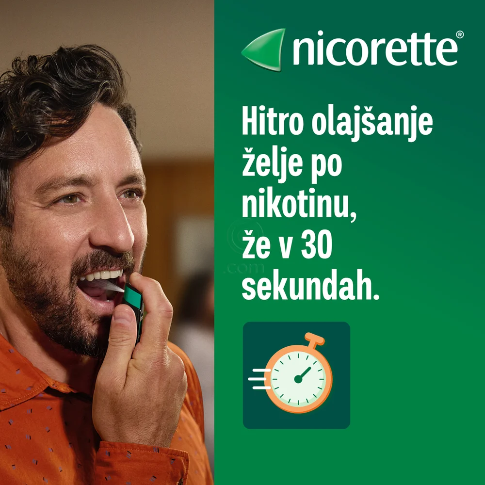 Nicorette 1 mg/odmerek oralno pršilo, raztopina (13,2 ml)