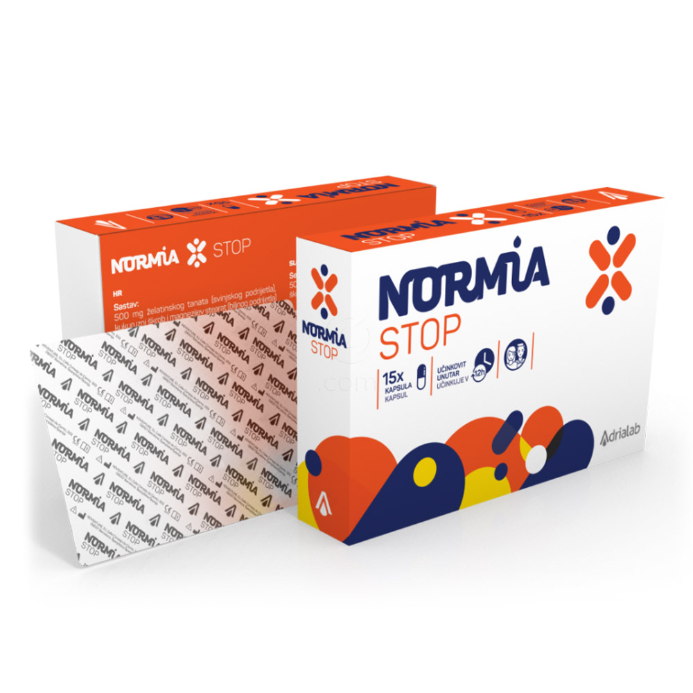Normia STOP, kapsule (15 kapsul)