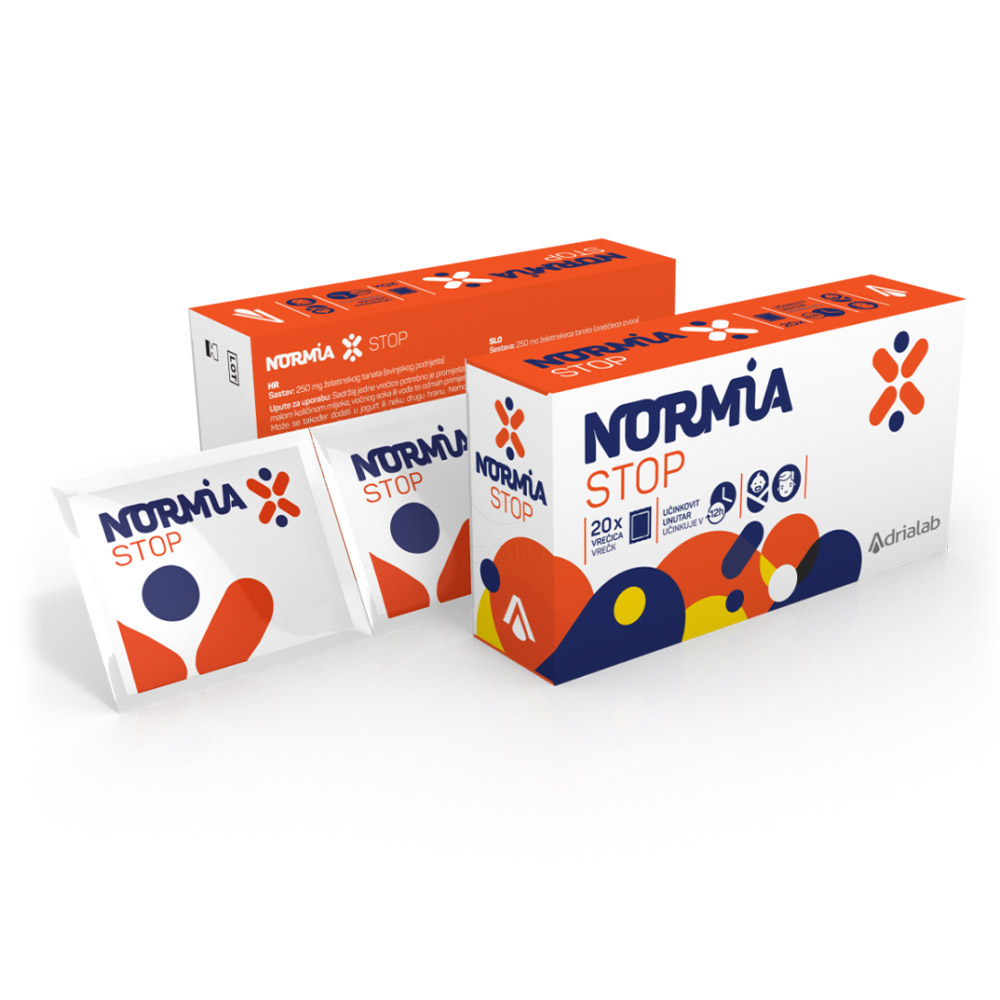 Normia STOP, vrečke (20 vrečk)