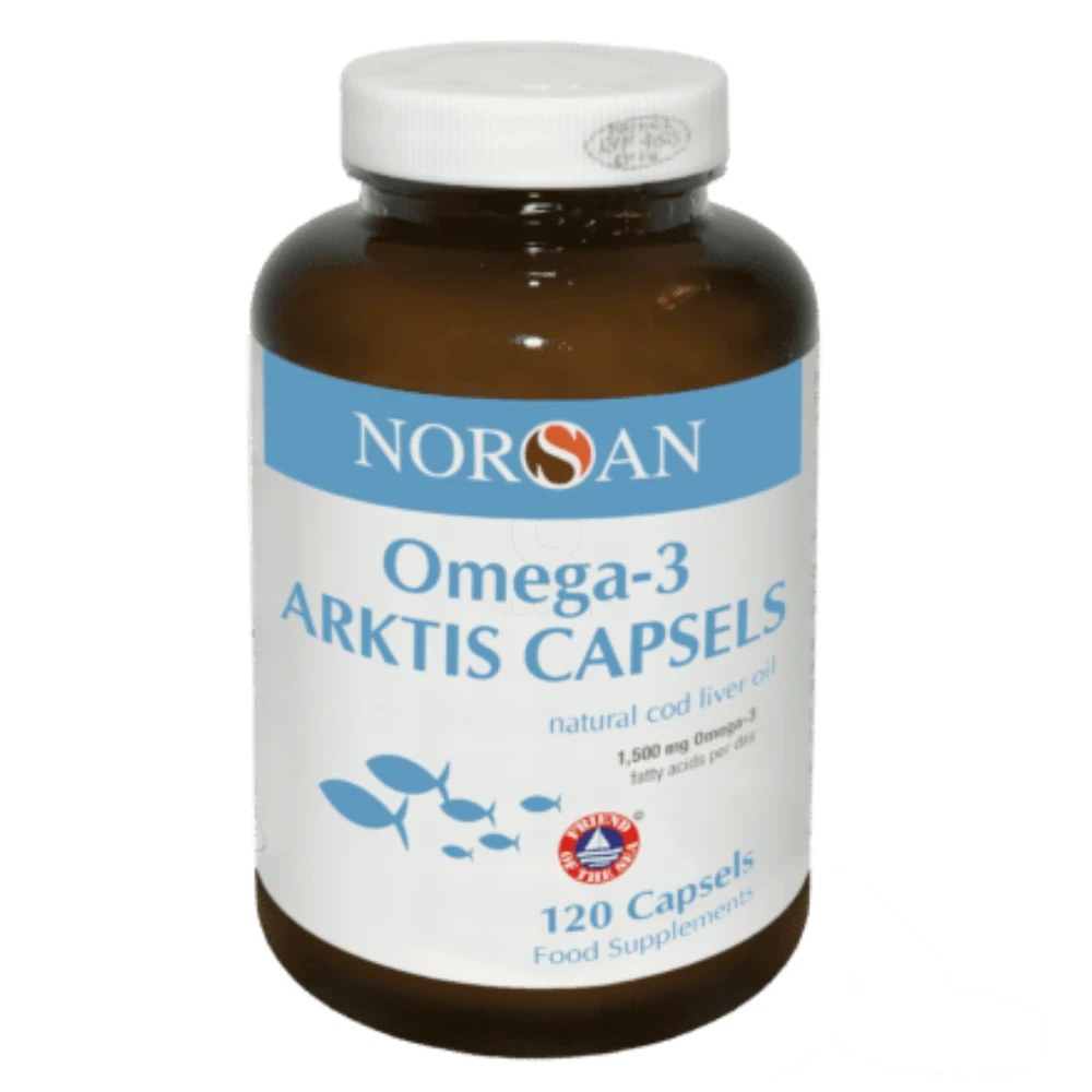 Norsan Omega-3 Arktis, kapsule (120 kapsul)