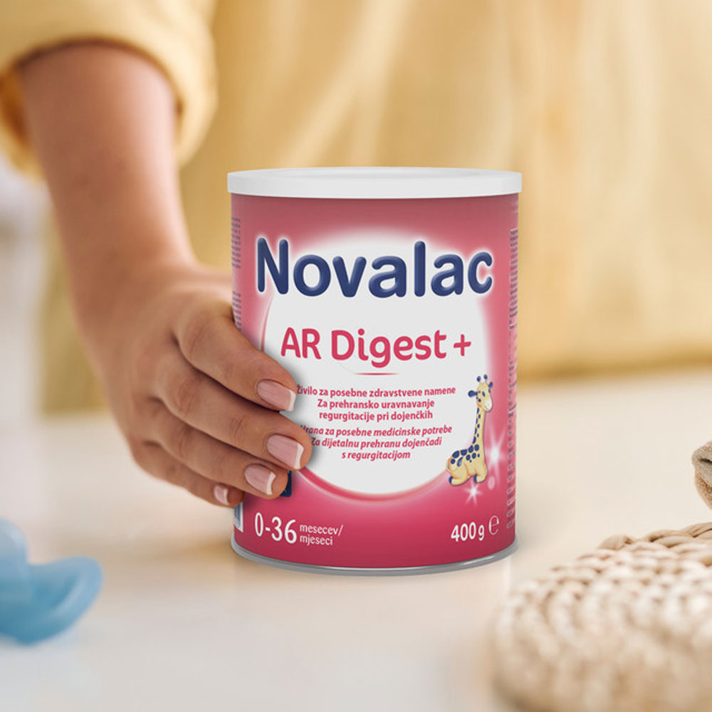 Novalac AR Digest+, mlečni nadomestek - 0-36 mesecev (400 g)