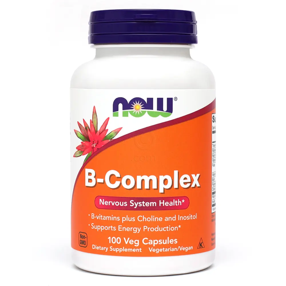 NOW B-Kompleks, vegetarijanske kapsule (100 kapsul)