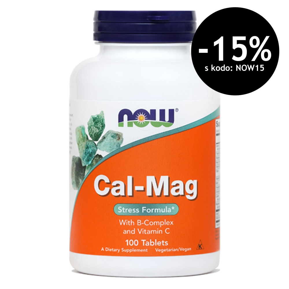 NOW Cal-Mag Stres Formula, tablete (100 tablet)