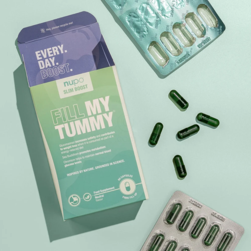Nupo Slim Boost Fill My Tummy, kapsule (60 kapsul)