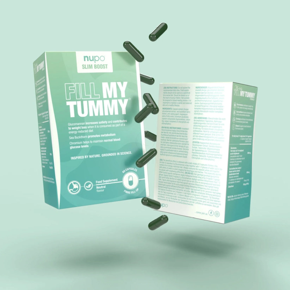 Nupo Slim Boost Fill My Tummy, kapsule (60 kapsul)
