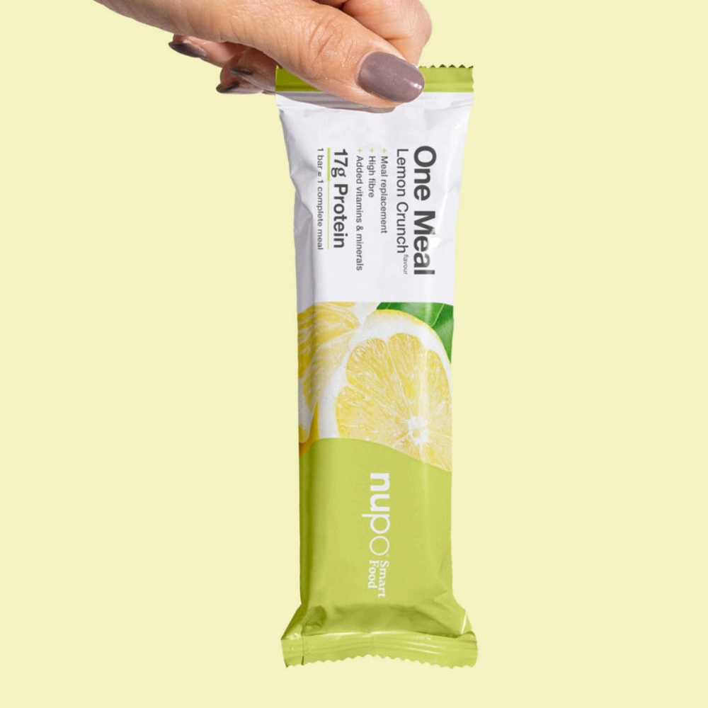 Nupo One Meal, ploščica za nadomestitev obroka - Lemon Crunch (15 x 60 g)