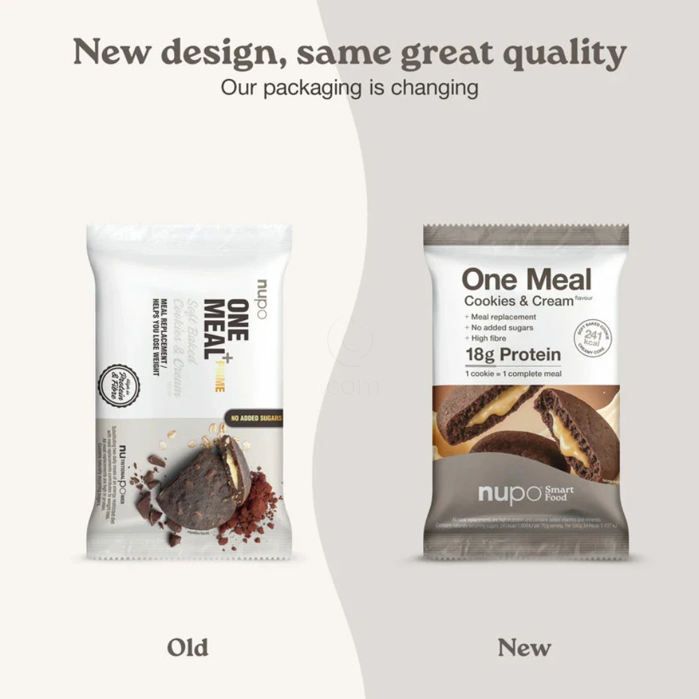 Nupo One Meal +Prime, mehki piškot – Kremni (1 piškot)