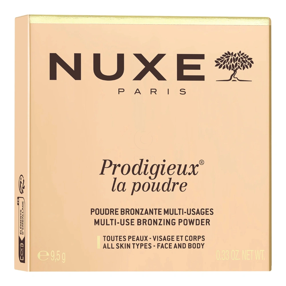 Nuxe Prodigieux, večnamenski bronzing puder za obraz in telo (9,5 g)