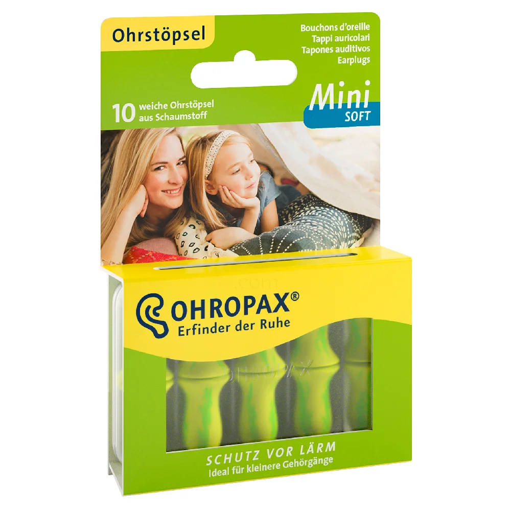 Ohropax Mini, čepki za ušesa (10 čepkov)