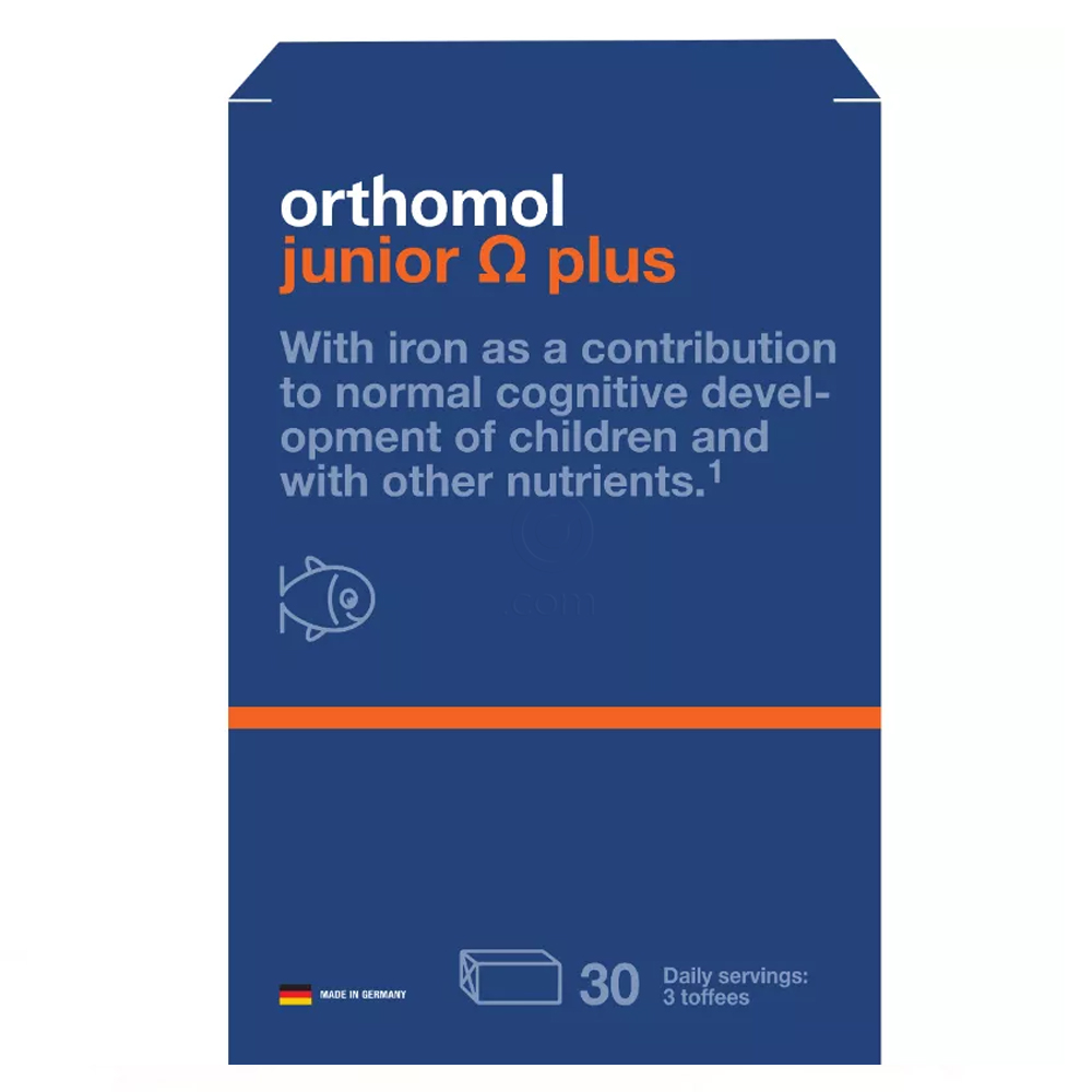 Orthomol Junior Omega Plus, bonboni (90 bonbonov)