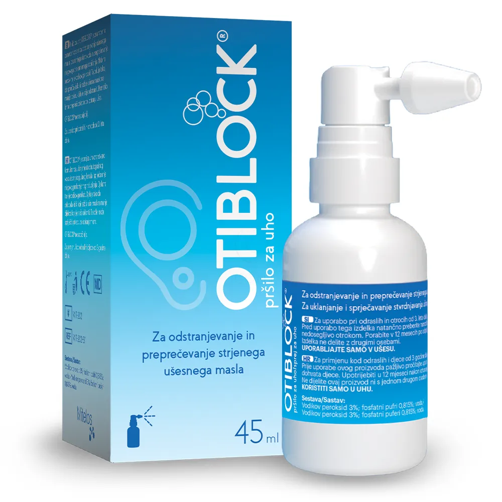 Otiblock, pršilo za uho (45 ml)