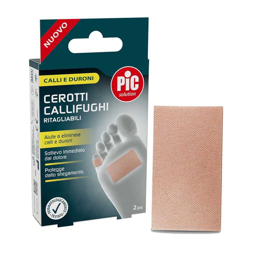 Pic Solution, obliž za kurja očesa za rezanje (2 obliža)