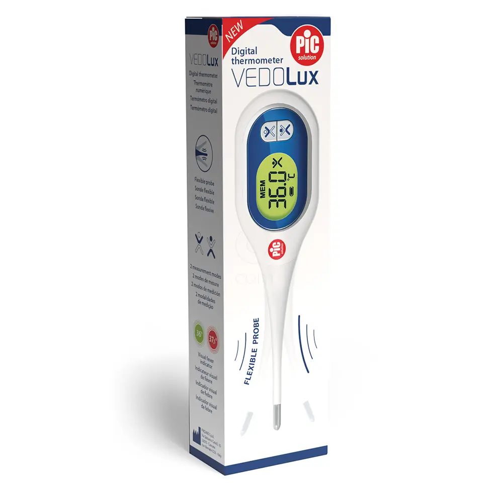 PiC Solution Premium VedoLux, digitalni termometer z gibljivo konico (1 kos)