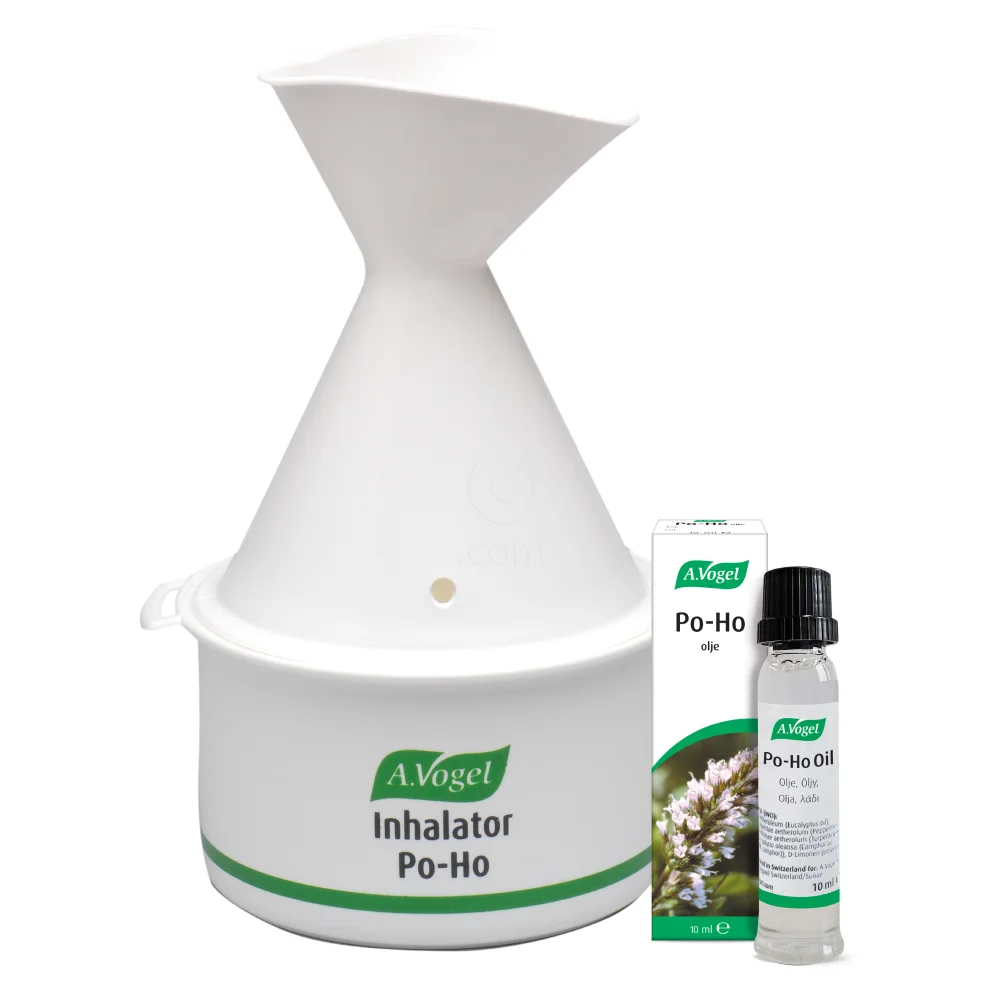 Po-Ho inhalator z oljem (1 inhalator + 10 ml)