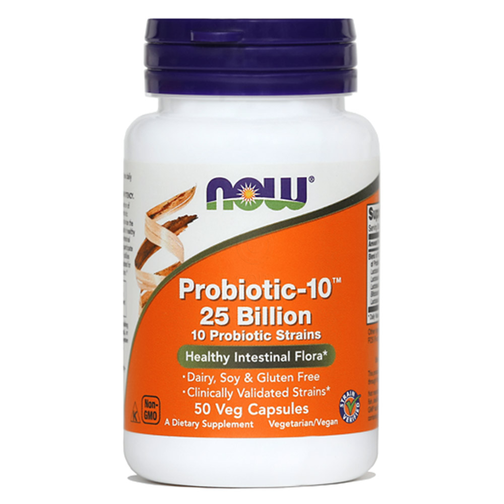 Probiotic-10 NOW 25 milijard, kapsule (50 kapsul)
