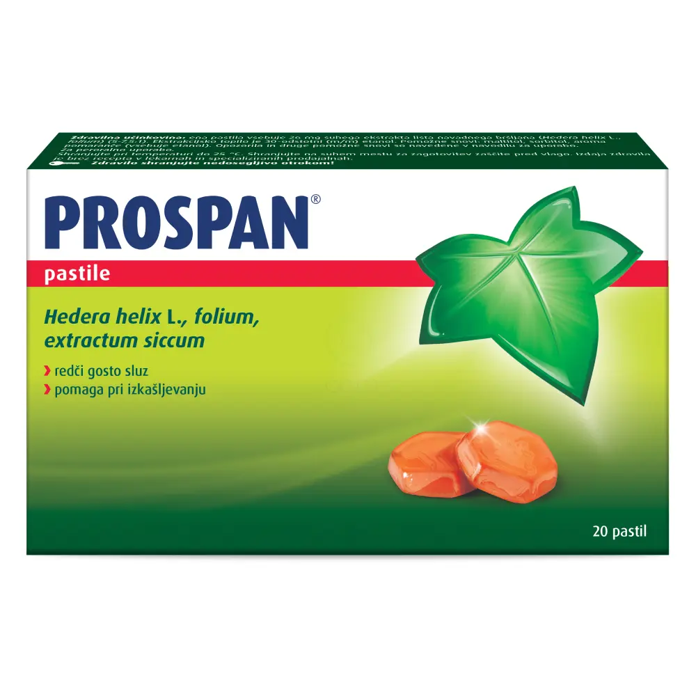 Prospan, pastile (20 pastil) | Lekarnar.com