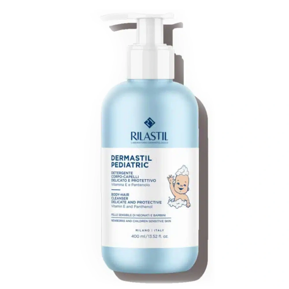 Rilastil Dermastil Pediatric, šampon za lase in telo (400 ml)