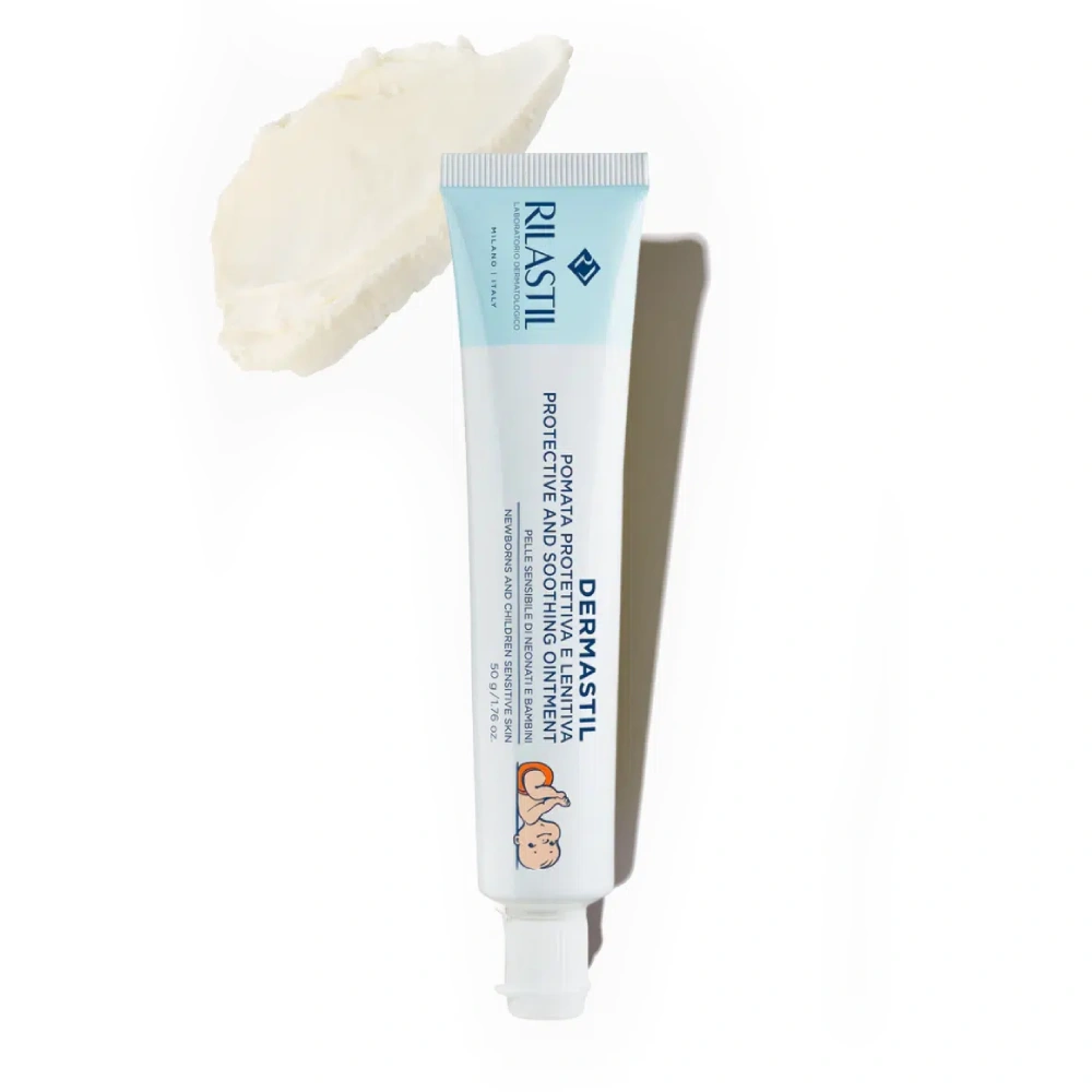Rilastil Dermastil, zaščitno mazilo za dojenčke za plenični predel (50 g)