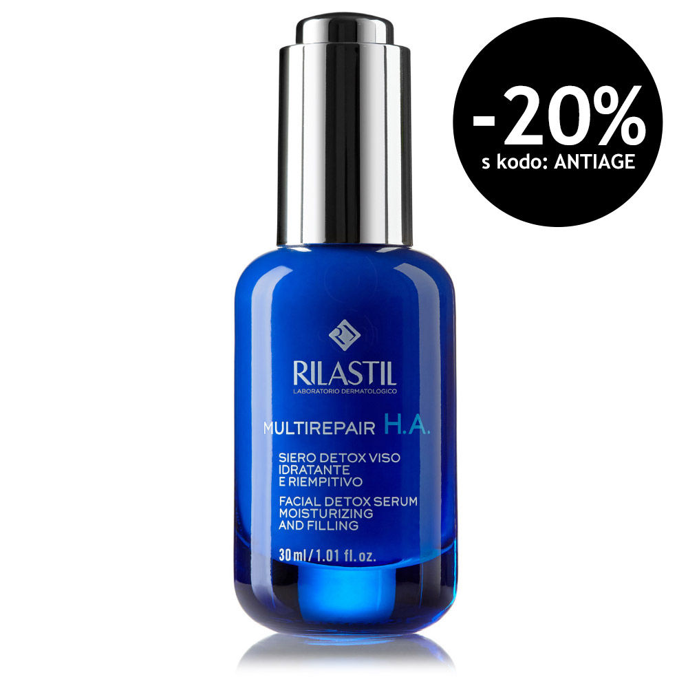 Rilastil Multirepair H.A. Detox, serum za obraz (30 ml)