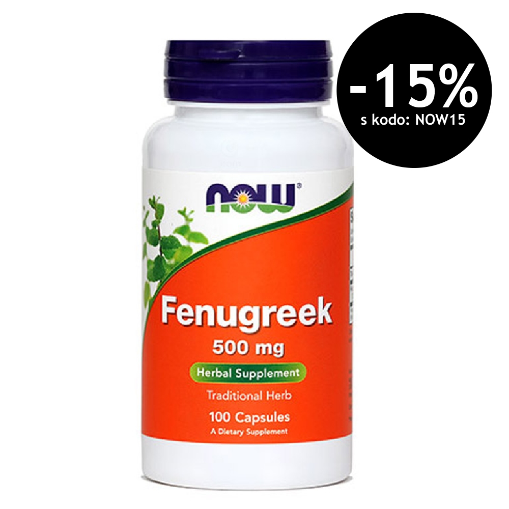 Sabljasti triplat 500 mg NOW, kapsule (100 kapsul)