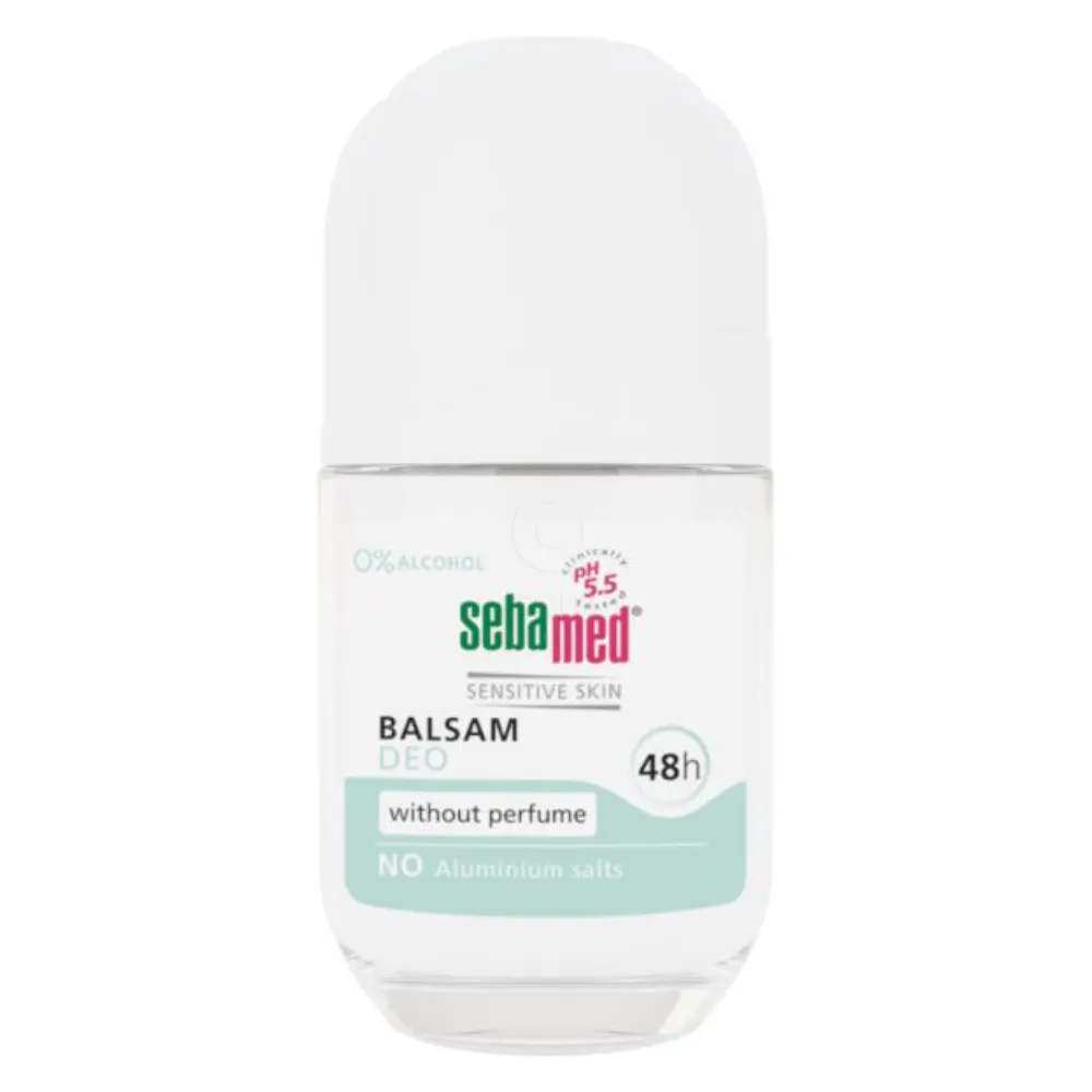 Sebamed, balzam deodorant roll-on brez vonja (50 ml)