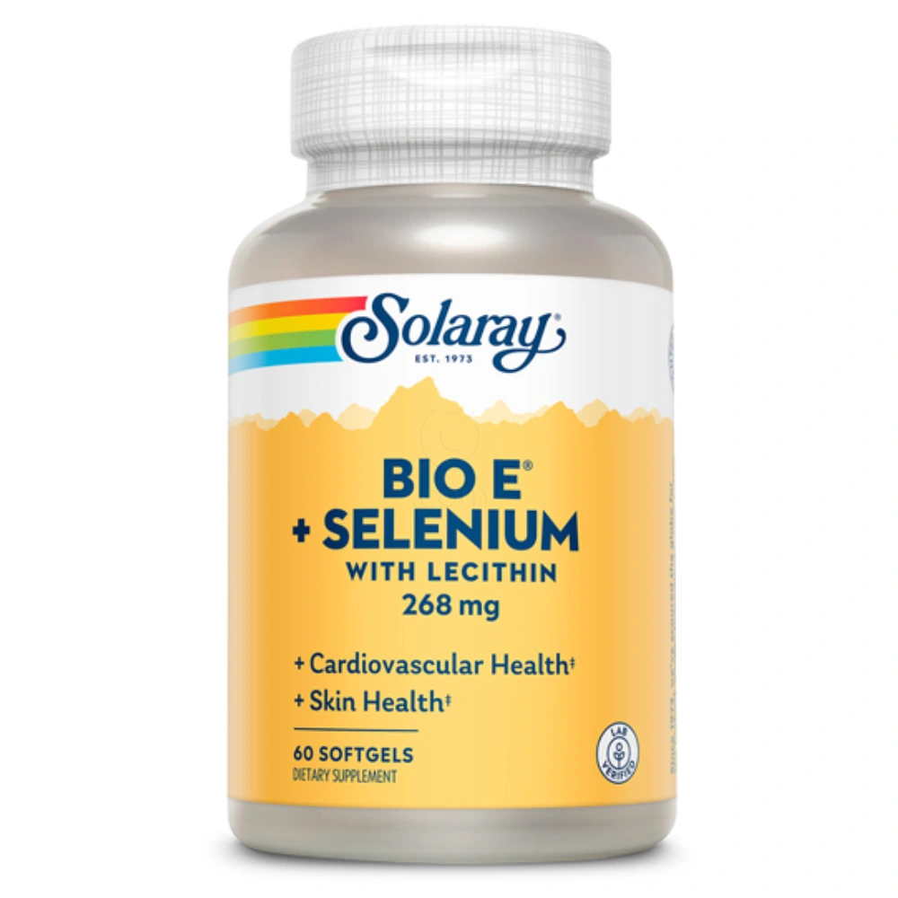Solaray Bio E + Selenium, kapsule (60 kapsul)