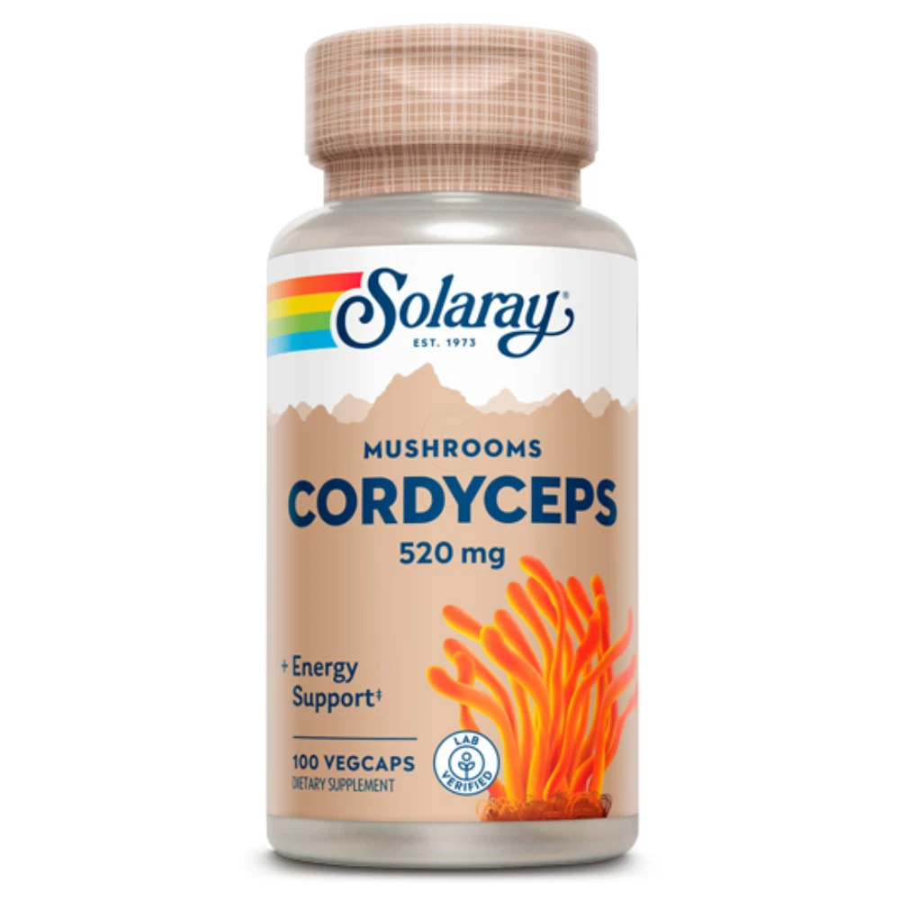 Solaray Cordyceps, kapsule (100 kapsul)