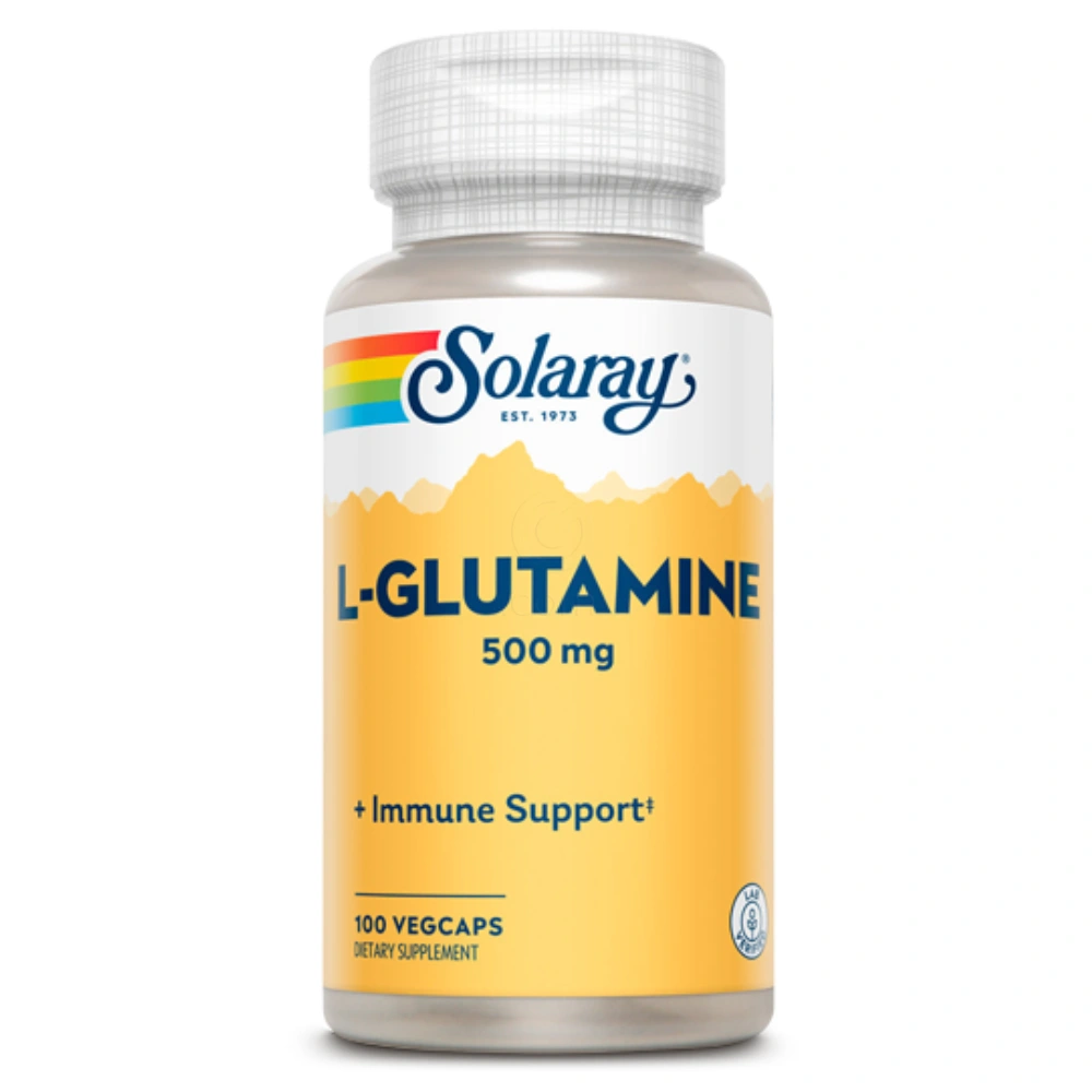 Solaray L-Glutamine, kapsule (100 kapsul)