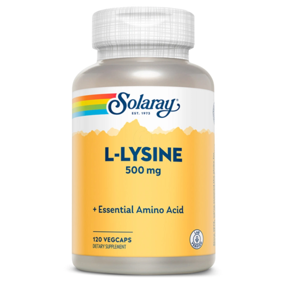 Solaray L-Lysine, kapsule (120 kapsul)