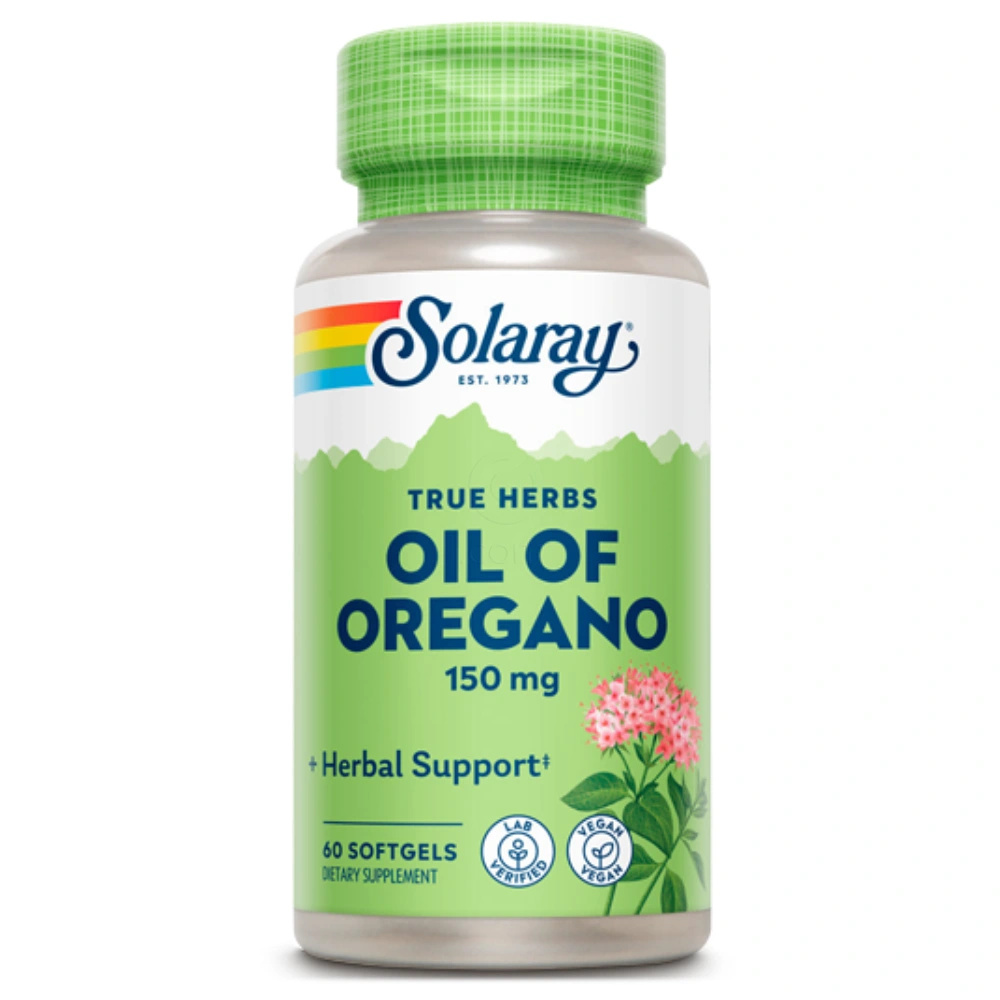 Solaray Oil of Oregano, kapsule (60 kapsul)