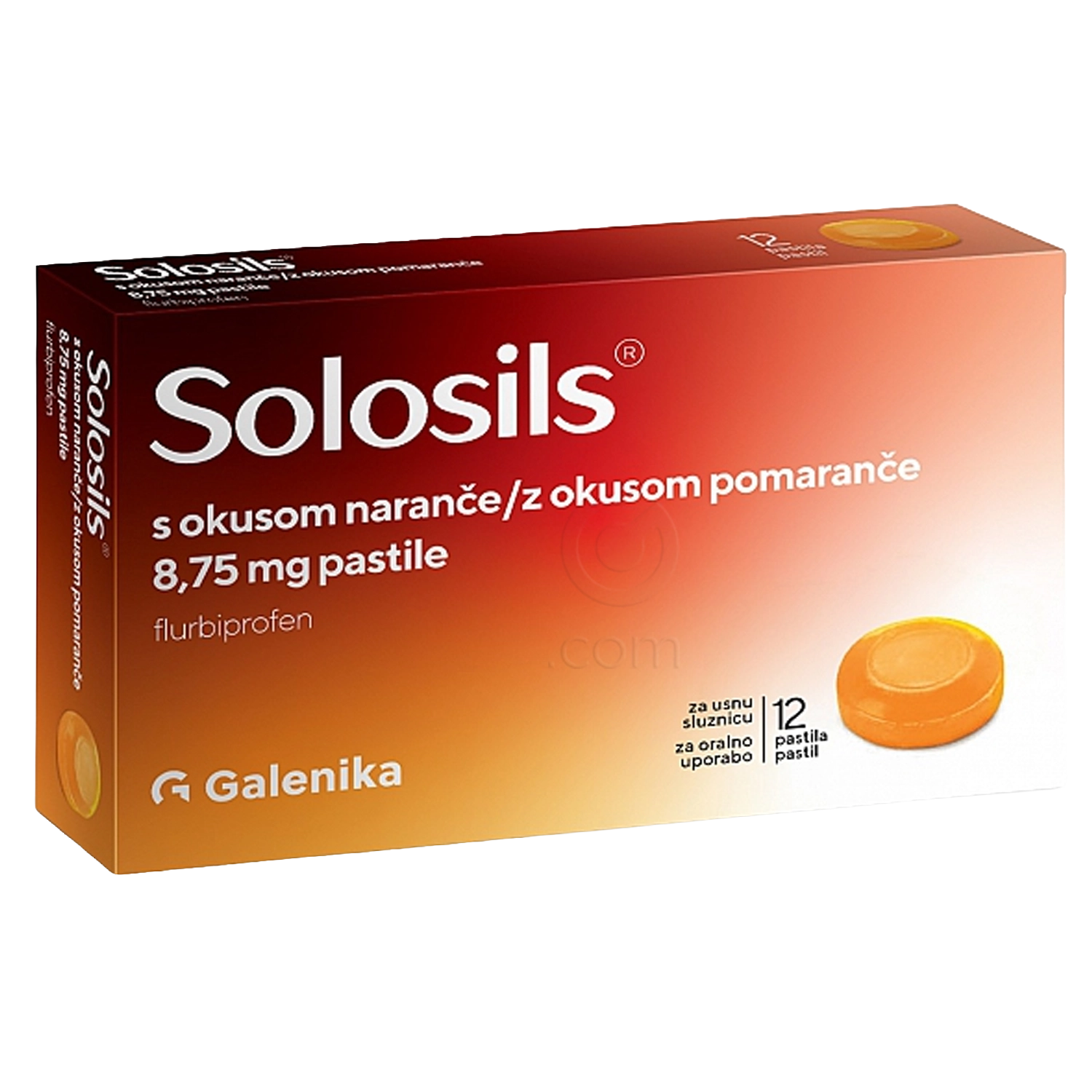 Solosils - pastile proti vnetemu grlu