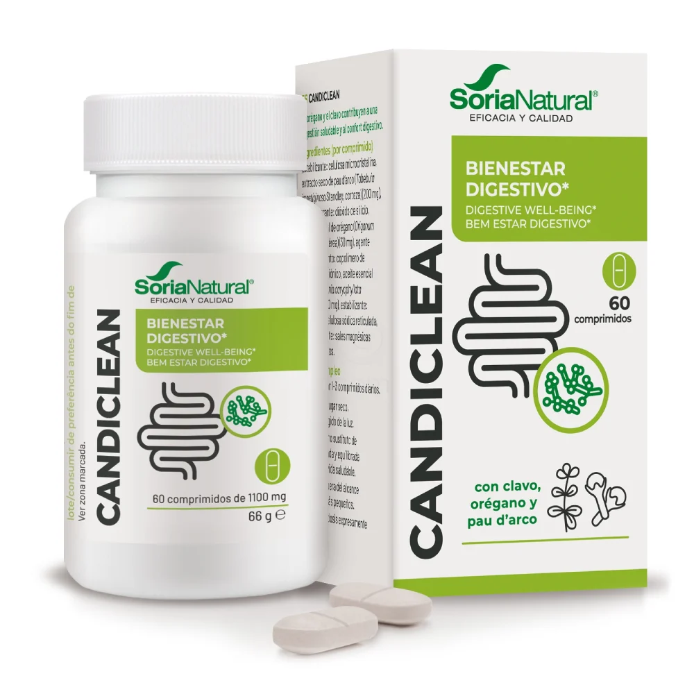 Soria Natural Candiclean Origano, tablete (60 tablet)