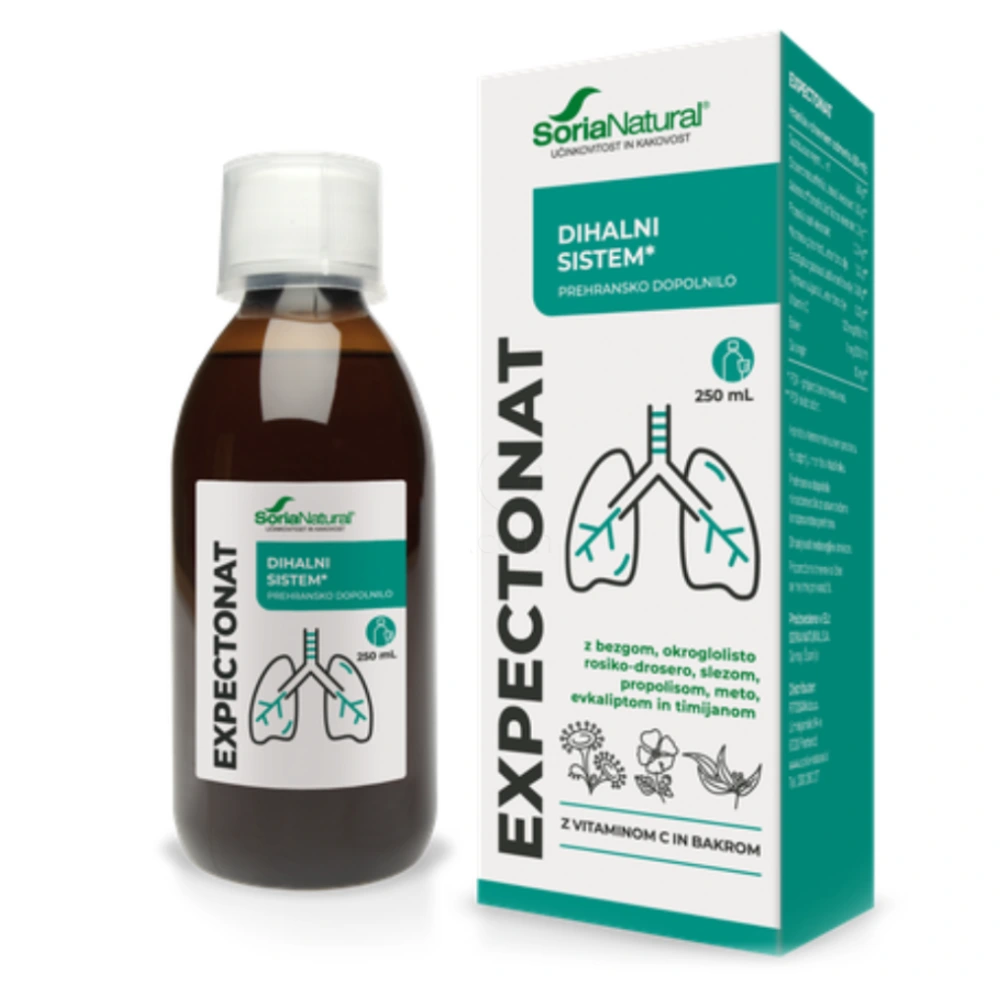 Soria Natural Expectonat z Drosero, suspenzija (250 ml)
