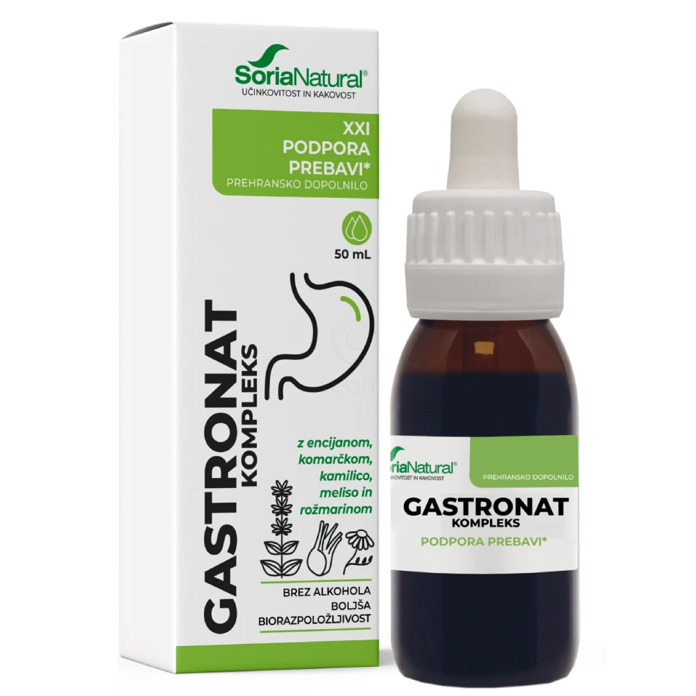 Soria Natural Gastronat Kompleks XXl, kapljice brez alkohola (50 ml)