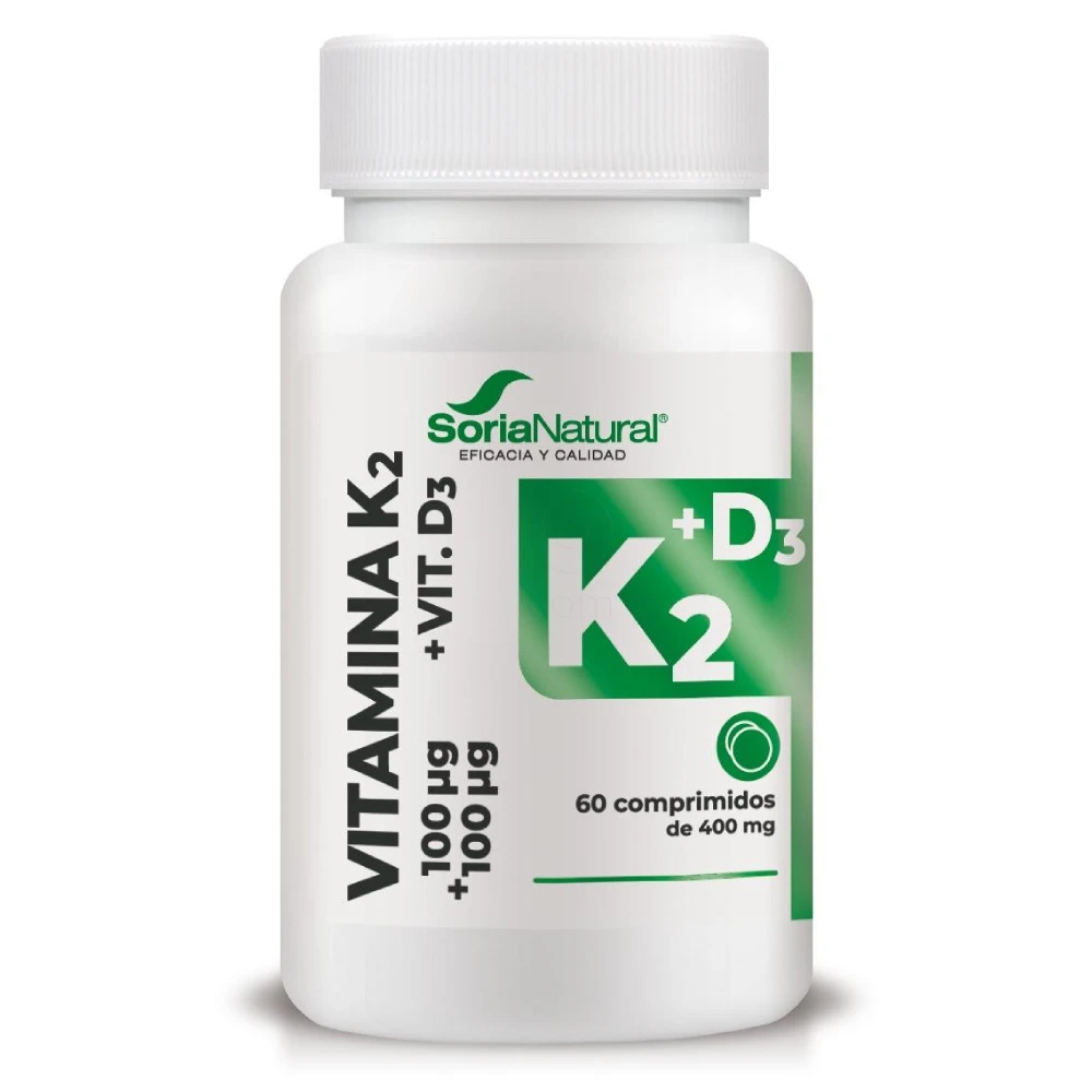 Soria Natural Vitamin D3 K2, tablete (60 tablet)