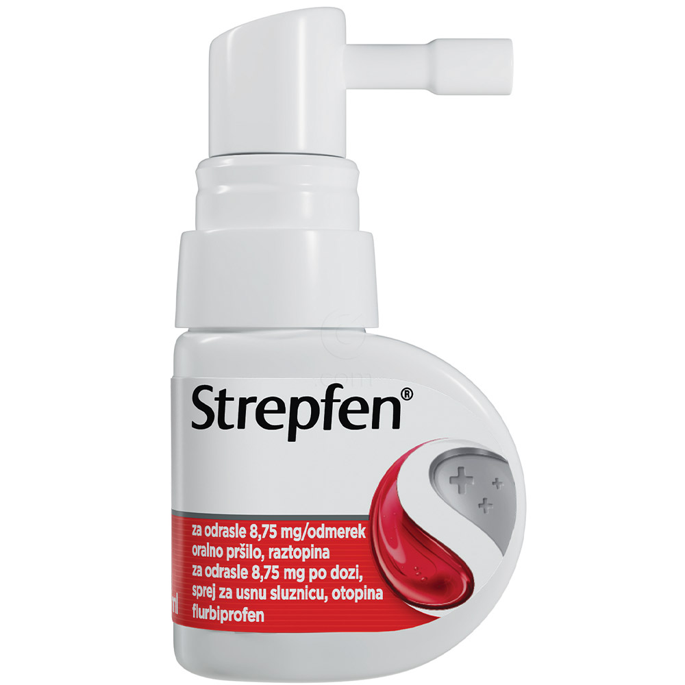 Strepfen za odrasle 8,75 mg/odmerek oralno pršilo, raztopina (15 ml)