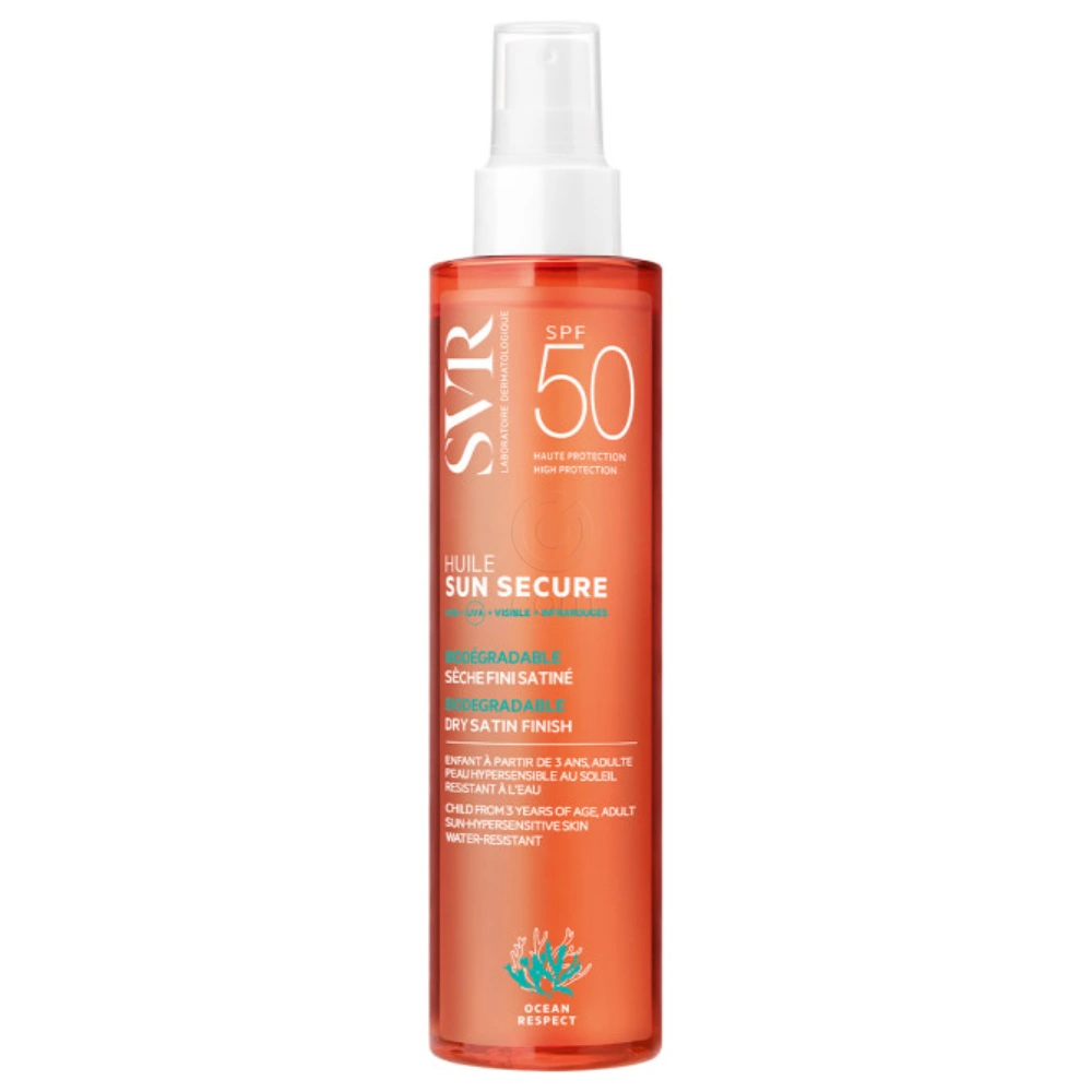 SVR Sun Secure, suho olje za zaščito pred soncem - ZF50+ (200 ml)