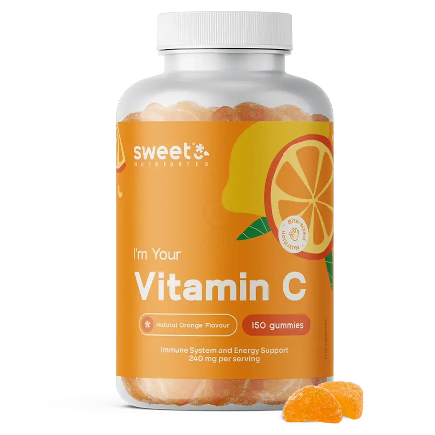 Sweet Nutribites Vitamin C 240 mg - prehransko dopolnilo z vitaminom C v obliki gumi bonbonov
