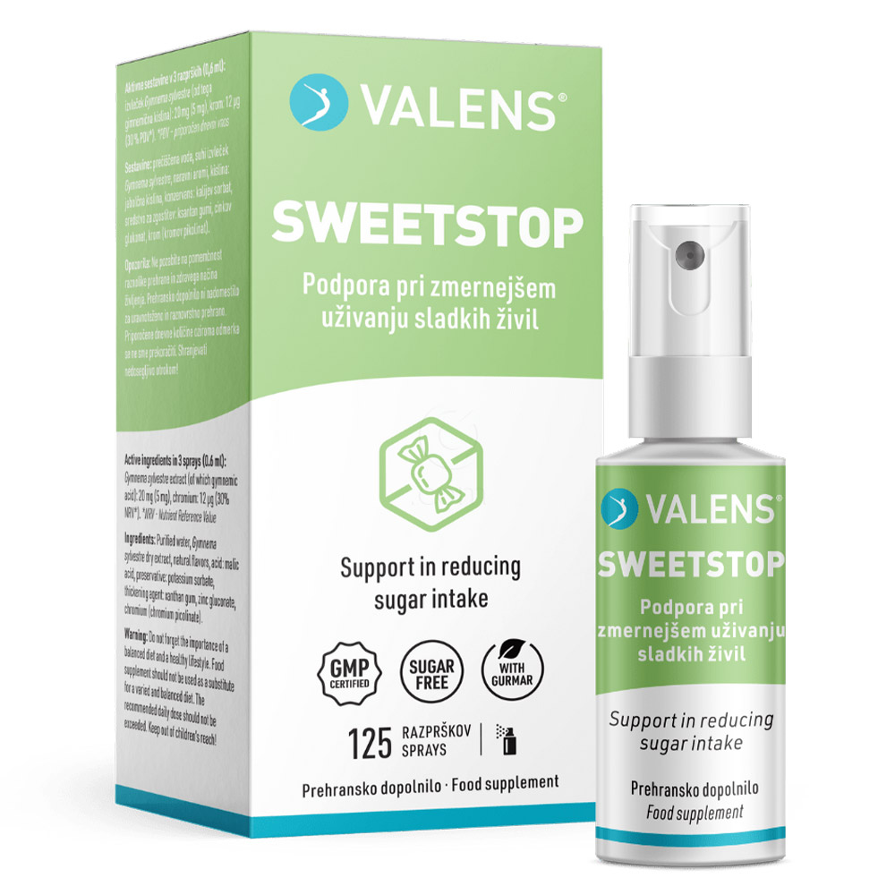 SweetStop Valens, ustno pršilo (25 ml)