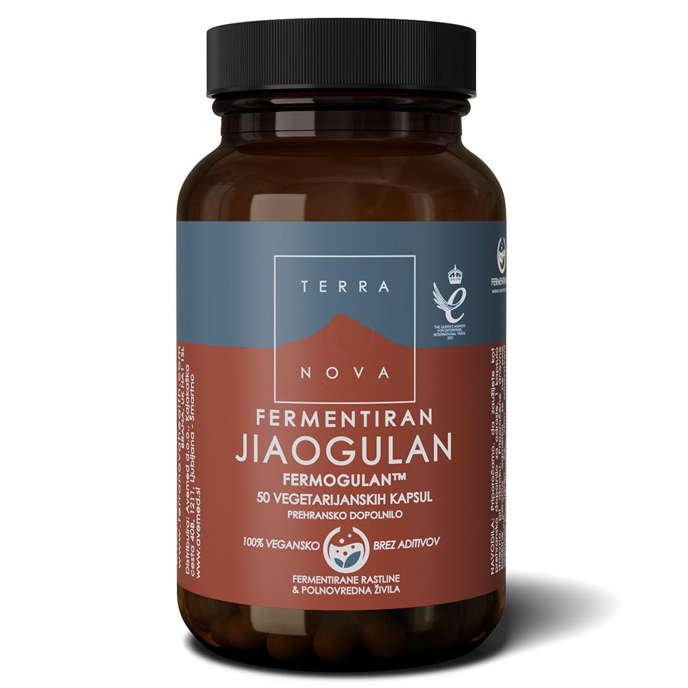 Terranova Fermentirani Jiaogulan - Kompleks, kapsule (50 kapsul)
