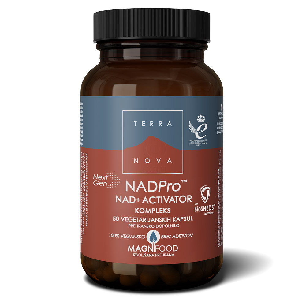 Terranova NADPro NAD+ Aktivator - kompleks, kapsule (50 kapsul)