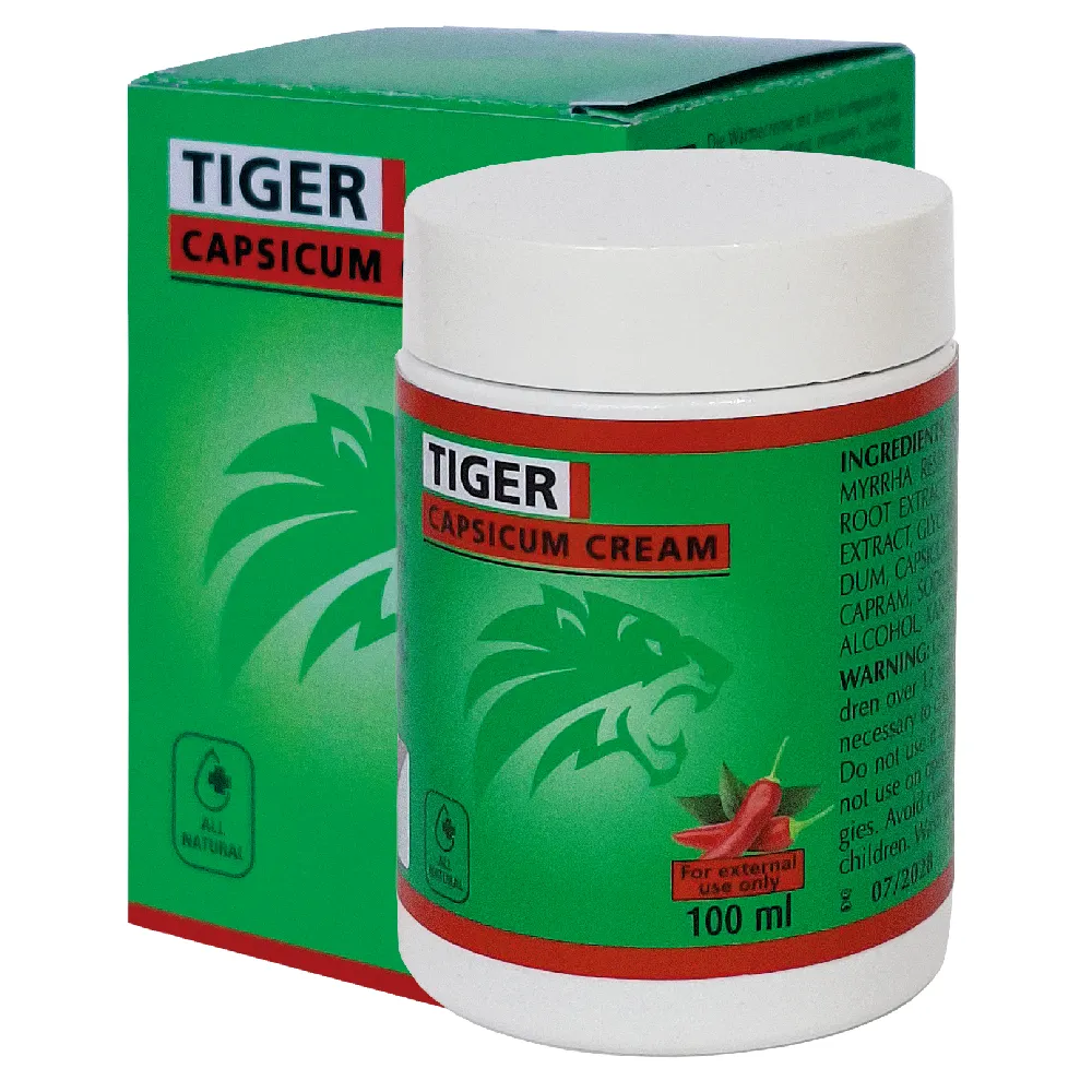 Tiger Capsicum, krema (100 ml)