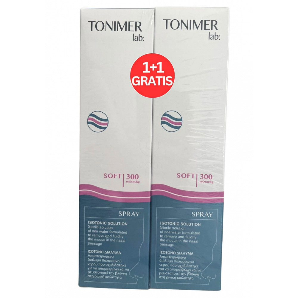 Tonimer Soft, pršilo za nos - paket (2 x 125 ml)