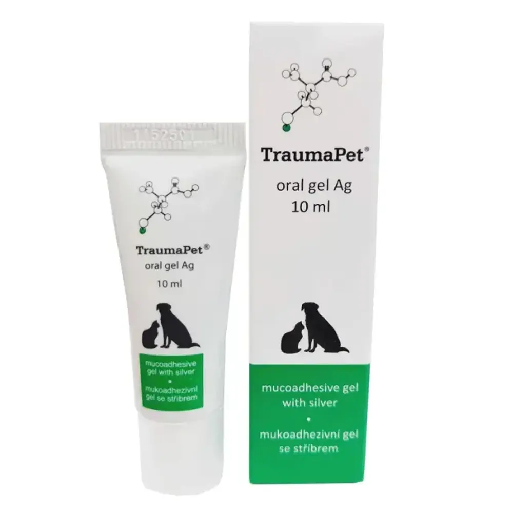 TraumaPet oral gel Ag, gel za dlesni (10 ml)