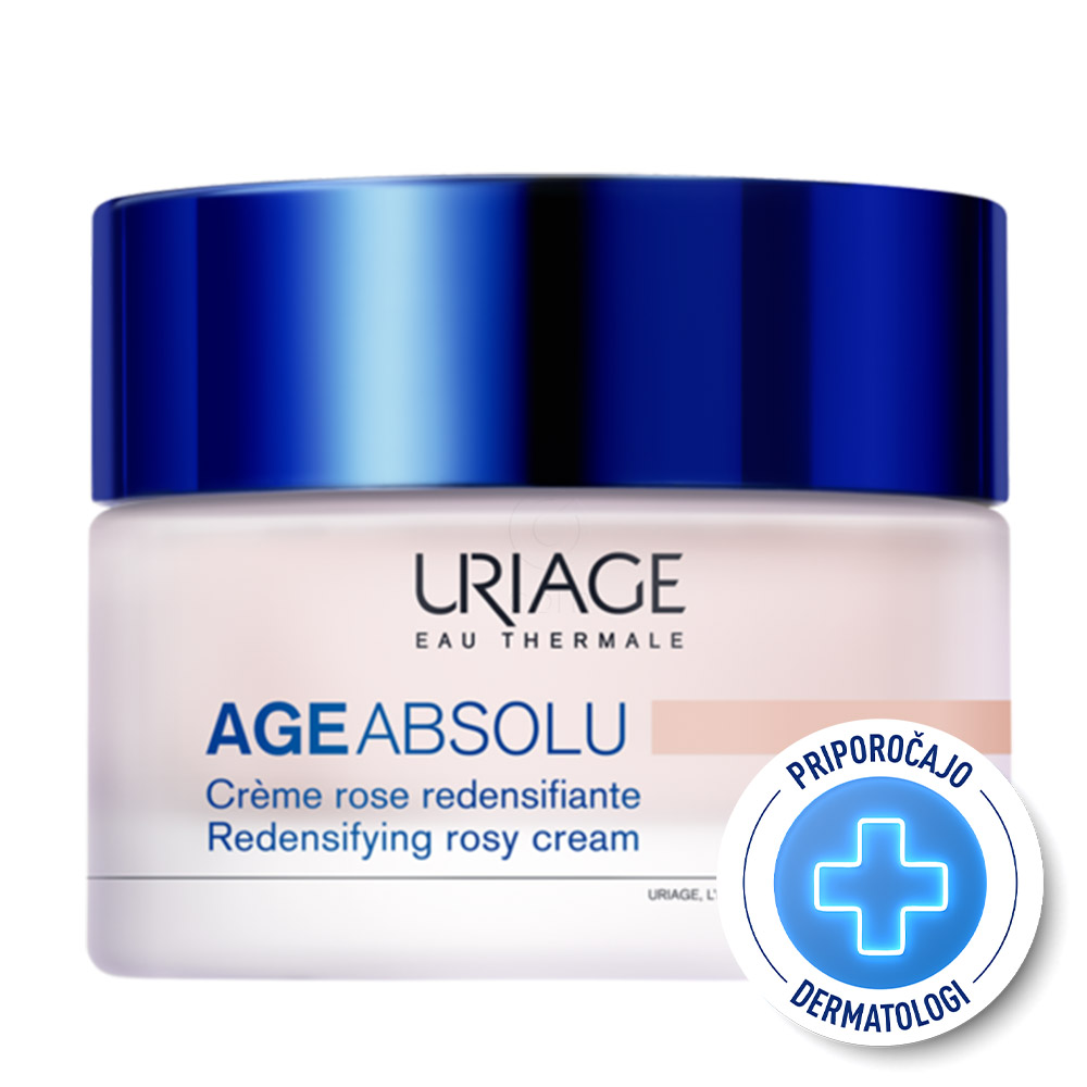 Uriage Age Absolu, roza krema za obraz (50 ml)