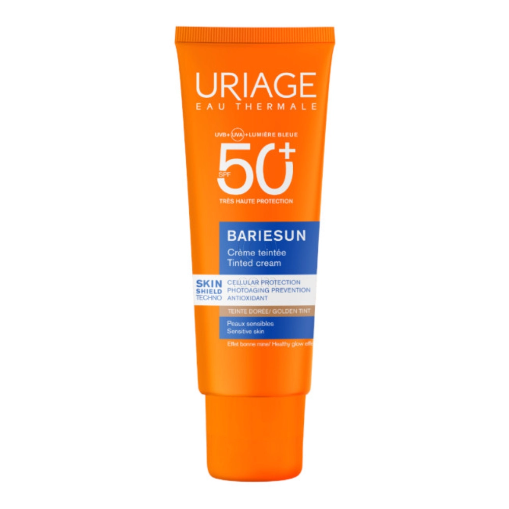 Uriage Bariesun, tonirana krema za zaščito pred soncem za občutljivo kožo - Doree - ZF50+ (50 ml)