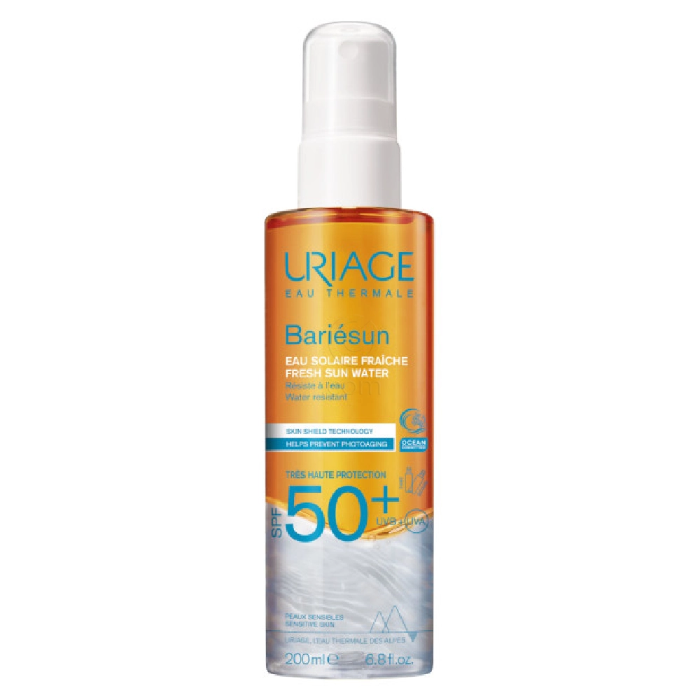Uriage Bariesun, oljna termalna vodica za zaščito pred soncem - ZF50+ (200 ml)